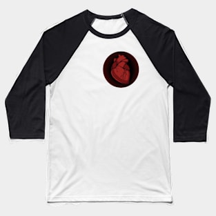 a heart Baseball T-Shirt